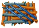 MAGIC LEVERAG Špirálové natáčky na vlasy, vlny, lokne, dĺžka 45 cm