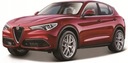 Alfa Romeo Stelvio červená 1:24 model Bburago 21086