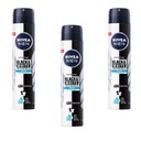 NIVEA MEN Black.White pánsky antiperspirant 3x200ml