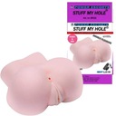 Power Escorts Stuff my hole flesh 1,15 kg vibrácie