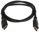 Kábel HDMI priamy konektor / HDMI rovný konektor, 1 m