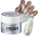 Claresa MEGASTAR SILVER FLICKER dekoračný gél 10g