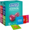 Durex SURPRISE ME mix kondómov sada 40 kusov