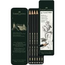 FABER-CASTELL Súprava ceruziek 6 kusov HB-8B