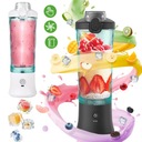 MINI BLENDER USB SO 6 ČEPELMI KOKTEJLOVÝ BLENDER SMOOTHIES BLENDER