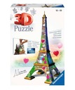 PUZZLE 3D EIFEL VEŽA LOVE EDÍCIA