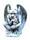 Betónová záhradná socha Gargoyle XL