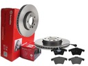 BREMBO PREDNÉ DISKY, DESTIČKY, VW TRANSPORTER T5 V