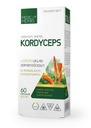 MEDICA CORDYCEPS cordyceps 600 mg ENERGIA OBLIČIEK stres nervové napätie