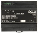 Spínaný zdroj na DIN lištu GLP DL2-150-24-U 150W 6,25A 24V