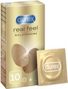 DUREX Real Feel kondómy 10 kusov, bez latexu