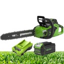 Reťazová píla GREENWORKS 40V 40cm, batéria 4Ah