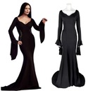 MORTICIA ADDAMS ADDAMS ŠATY L/XL ŠATY