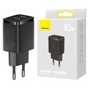 BASEUS Rýchla nástenná nabíjačka 2x USB 10,5W 2A