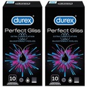 20x DUREX PERFECT GLISS Silný, hrubší, zvlhčený