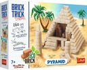 TREFL Stavať z tehál PYRAMID Brick Trick Travel PL