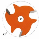 CMT Pílový kotúč na drážkovanie I=3,5 D=47,6 F=8