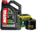 HF138RC RACING FILTER SADA OIL MOTUL 5100 10W40 4L