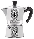 KÁVOVAR BIALETTI MOKA EXPRESS STEEL 3T + BOHAT NA 90. VÝROČIE