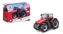 BURAGO 1:43 MASSEY FERGUSON TRAKTOR ČERVENÝ KOV