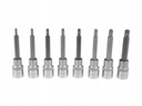 ZÁSUVKY TORX 1/2'' T20-T50 RAIL KPL RICHMANN