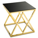 Konferenčný stolík Timantti Gold Black 55 cm