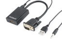 HDMI - VGA + Audio adaptér Gembird