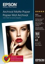 Epson Archival Matte A3 fotopapier 189g 50 listov.