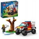 LEGO Bricks City Firetruck 4x4 Záchranná misia (60393)