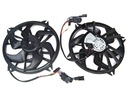 VENTILÁTOR MOTORA PEUGEOT 407 S MODULOM OE 1253E3, 1253E5, 1253F2, 1253L5