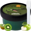 MEPAL LUNCHBOX OBEDOVÝ BOX NA OVOCIE A ZELENINU DINO 300 ML + vidlička