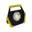 LED FLOODLIGHT 10W 6400K 800 LM PRENOSNÁ BATÉRIA PREVÁDZKA IP44 ŽLTÁ