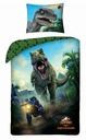 Obliečky 140x200 Jurassic World Dominion T-REX Dinosaury