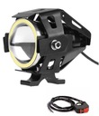 HALOGÉNOVÁ LED LAMPA CREE U7 PRSTEŇOVÝ MOTOCYKEL 125W