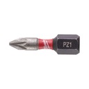 Nárazový skrutkovací bit Milwaukee 4932430861 Shockwave PZ1 25mm 25ks.