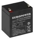 BATÉRIA AGM EUROPOWER EV 12V 7Ah ALARM UPS