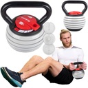 Kettlebell Kettlebell Činka s reguláciou záťaže 3,5-18kg FIT4MED