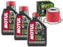 HF133 OIL MOTUL 5100 3L FILTER SUZUKI GS 500 88-10