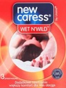 24 x Nové kondómy Caress Wet N`Wild 3 ks