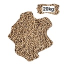 PELETOVÝ PODSTIEL PRE MAČKU, KRÁLIKA, ŠKRČKA ECO 6mm15kg