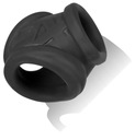 OXSLING COCKSLING BLACK TESTICAL PENIS RING