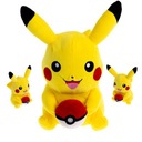 POKEMON veľký maskot PIKACHU POKEBALL plyšový PIKACZU 40cm medvedík