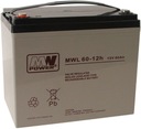 BATÉRIA AGM VRLA MWL POWER 60 Ah 12 V 60-12h MWL60-12H MWL60