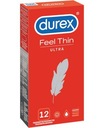 Durex Feel Thin Ultra kondómy 12 kusov