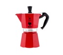 Kávovar Bialetti Moka Express 6tz 250 ml Červený