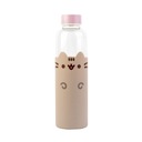 Pusheen - 500 ml sklenená fľaša na vodu