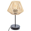 STOLNÁ LAMPA papierové tienidlo BOHO JILY LAMPA 34cm