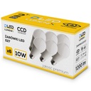 6x E27 LED žiarovka 1200lm 10W CCD NEBLIKAJÚCA