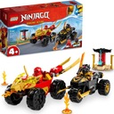 LEGO Ninjago 71789 Bitka na aute a motorke medzi Kaiom a Rasom