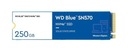 SSD disk WD Blue 250 GB SN570 M.2 NVMe Gen3